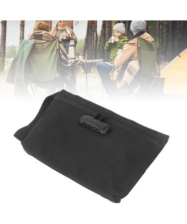 Odor Proof Case Large Capacity Smell Proof Bag Carbon Lined with Combination Lock for Travel - Buy Online on SooperMarket.com
