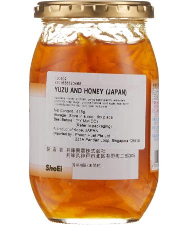 Yuzu Tea with Honey From Japan 415g 14.6oz - Buy Online on SooperMarket.com