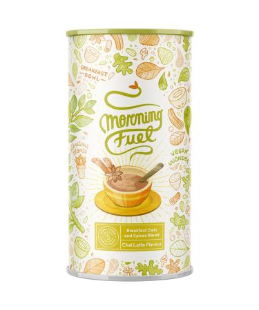 Morning Fuel - oatmeal/porridge - Chai latte - vegan nutrient -rich breakfast replacement - breakfast smoothie bowl chai latte 500 g (1 Pack)