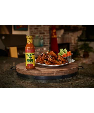 Slap Ya Mama Buffalo Wing Sauce 12 oz - Pack of 2 | Authentic Louisiana Style Wing Sauce - Buy Online on SooperMarket.com