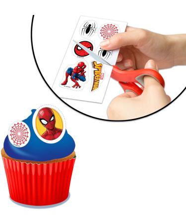 Dekora 231358 for Spiderman Fans Edible Cake Cupcake Decorations Sugar Free - Buy Online on SooperMarket.com
