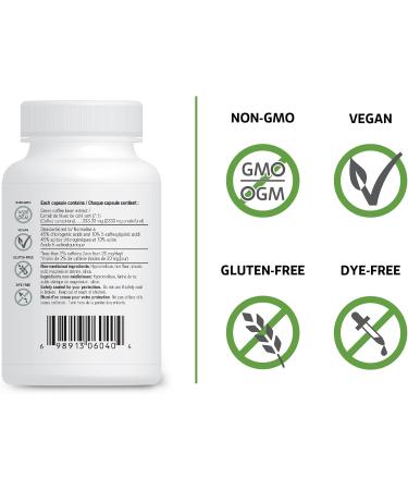 Herbal Magic Green Coffee Bean Extract Jitter-Free Supplement for Women & Men Vegetable Capsules Non-GMO - Buy Online on SooperMarket.com