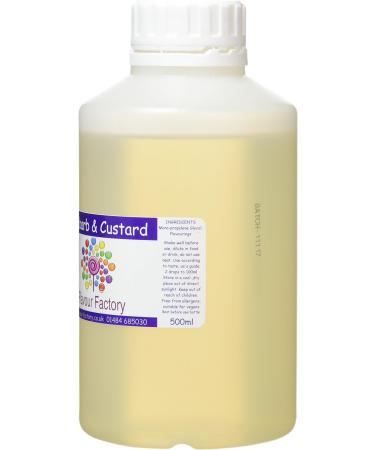 Flavour Factory Intense Food Flavouring Rhubarb & Custard 500ml - Buy Online on SooperMarket.com