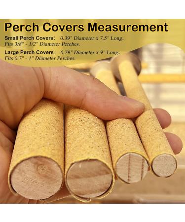 S&X Sand Perch Covers for Birds - Large 3 Pack | Durable & Comfortable Perch Accessories - Buy Online on SooperMarket.com