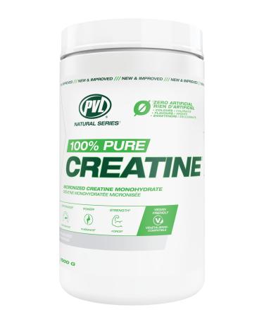 PVL 100% Pure Creatine - Creatine Monohydrate Micronized Powder - Creatine Powder Supplement for enhanced high-intensity performance - 1000 g - 200 Serving 200 Servings (Pack of 1)
