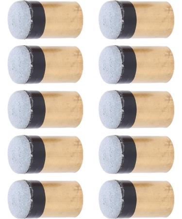 VGEBY 10pcs Billiard Club Tips - Slip On Pool Cue Tips Replacement (13MM) for Nine Ball & Pool Play - Buy Online on SooperMarket.com