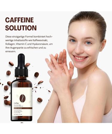 Caffeine Solution Caffeine Eye Serum Eye Cream for Dark Circles and Puffy Eyes Eye Cream for Anti-Aging Wrinkles - Buy Online on SooperMarket.com