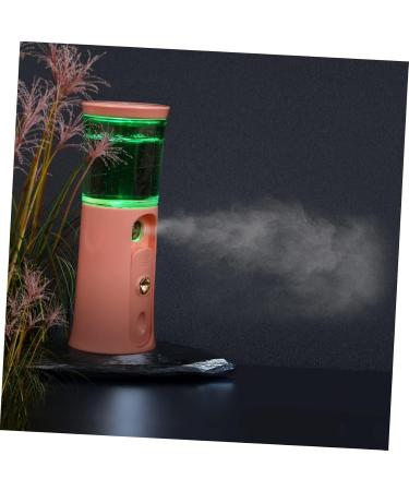 BELLIFFY 1 Set Hydrating Instrument Hydrating Mister Face Steamer Portable Humidifiers Handy Sprayer Abs Pink 12X4.5X4.3cm - Buy Online on SooperMarket.com