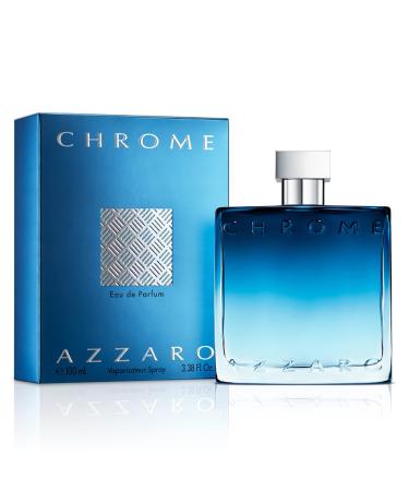 Azzaro Chrome - Men's Cologne - Eau de Toilette & Eau de Parfum - Frangrances for Men Eau de Parfum 3.4 Fl Oz (Pack of 1)