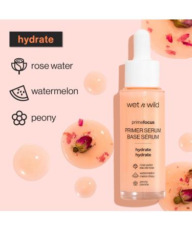 Wet 'n' Wild Prime Focus Primer Serum - Flawless and Long-Lasting Makeup, Pore-Minimizing, Hydrating Formula, Natural Finish - Buy Online on SooperMarket.com