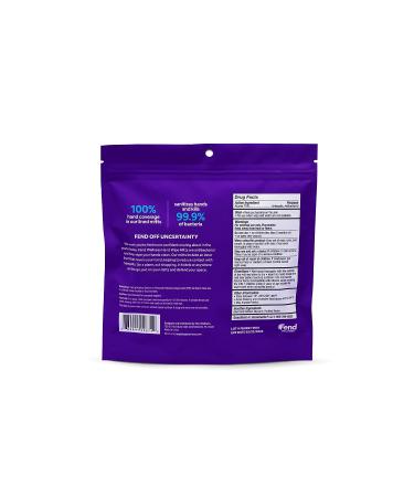 Fend Wellness 75% Alcohol Hand Wipes - Mitt Wearable Pre-moistened Mitten-Shaped Sanitizer with Protective Liner - Full Hand Coverage - 10 Wipe Mitts Set - Buy Online on SooperMarket.com
