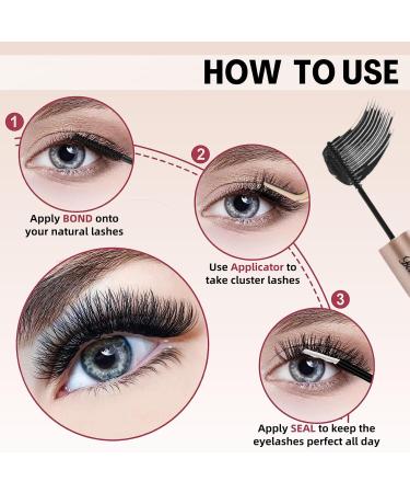 Beautfave Lash Bond & Seal Eyelash Glue for DIY Extensions - Waterproof, Super Strong Hold 48-72 Hours - Buy Online on SooperMarket.com