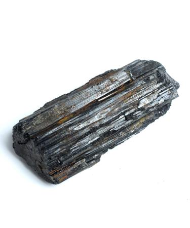 Natural Black Tourmaline Quartz Crystals Stone - Rock Raw Natural Stones- AVG.1.95 -2.35Inches Stone Collection