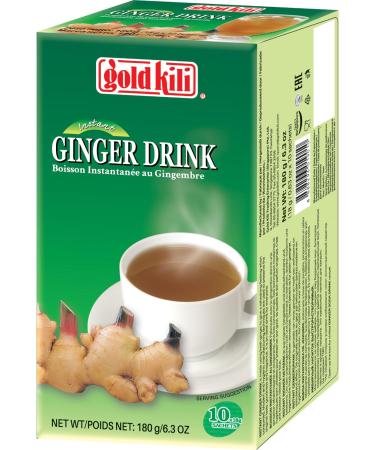 Gold Kili Instant Ginger Drink (10 Sachets X 18g) 180g