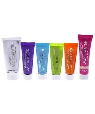 GLAMGLOW Glow Essentials Travel Set - SUPERMUD GLOWSTARTER GRAVITYMUD & More | International Shipping - Buy Online on SooperMarket.com