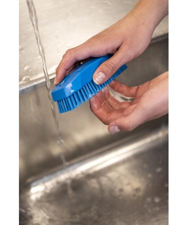 Vikan Nail Brush 6440 - Black Polyester | Durable & Effective Cleaning Tool for Professionals - Buy Online on SooperMarket.com