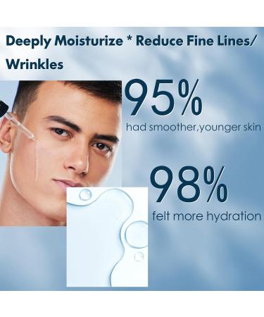 Men's Anti-Aging Skin Care Kit - Reduce Wrinkles & Hydrate | Unique Gift for Him - Perfect for Christmas Stocking Stuffers - Buy Online on SooperMarket.com