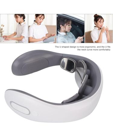 U-Shaped Neck Massage Device - Ergonomic 42 C Hot Compress Deep Tissue & Trigger Point Massager with 6 Heads for Home Office & Travel - International Shipping Available - Buy Online on SooperMarket.com