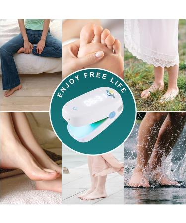 Touchscreen Nail Fungus Laser Treatment Device - Targets Damaged Toenails - Onychomycosis Treatment - Buy Online on SooperMarket.com