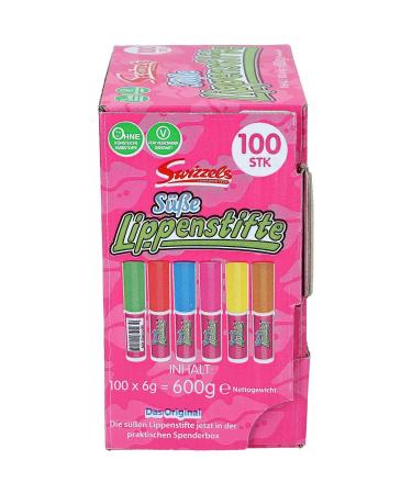 Swizzels Candy Lipstick - 100 Piece Sweets Collection | International Shipping Available - Buy Online on SooperMarket.com