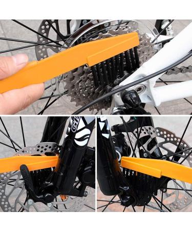 9-Piece Bike Chain Cleaner Brush Set - Cycling Tools Kit for Mountain, Road, City, Hybrid, BMX Bicycles & Motorcycles - Buy Online on SooperMarket.com