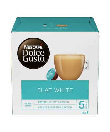Nescaf Dolce Gustto Flat White 16 Capsules