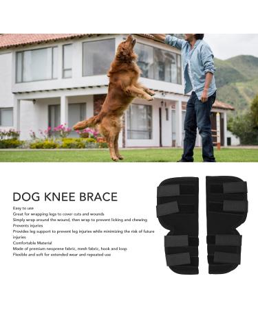Dog Leg Brace Arthritis Relief Joint Protection Pain Reduction 1 Pair Flexible Dog Knee Pads Recovery (L for 12 to 36 Months) - Buy Online on SooperMarket.com