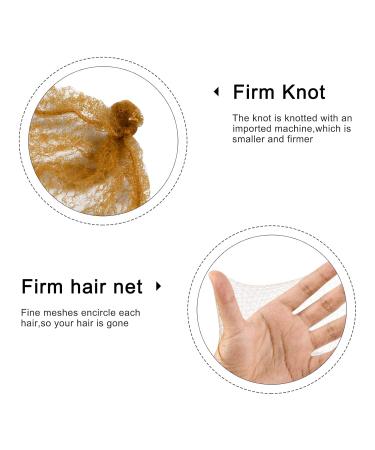 50 Pieces Elastic Invisible Hair Nets - Perfect for Women & Girls Ideal Hair Styling Accessories for Ballet Dancers - Buy Online on SooperMarket.com