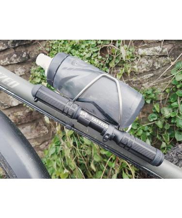 SILCA Tattico Mini Pump - Integrated Hose & Chuck - Presta/Schrader - Water Bottle Cage Mount - Compact & Portable Bike Pump - Buy Online on SooperMarket.com