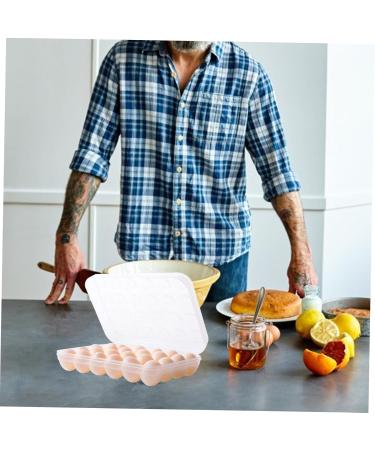 OSALADI Egg Carton Eggs Plastic Egg Trays Egg Holder Fridge Plastic Pallet Egg Drying Case Food Egg Box - Buy Online on SooperMarket.com