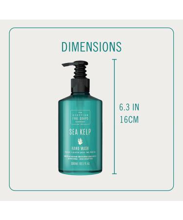 Scottish Fine Soaps Sea Kelp Marine Hand Wash - 300ml Pump | Luxurious Hydration for All Skin Types | Shop Internationally - Buy Online on SooperMarket.com