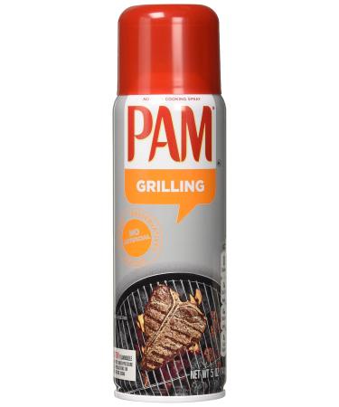 Pam Grilling No-Stick Cooking Spray - 5 oz - 2 pk 5 Ounce (Pack of 2)