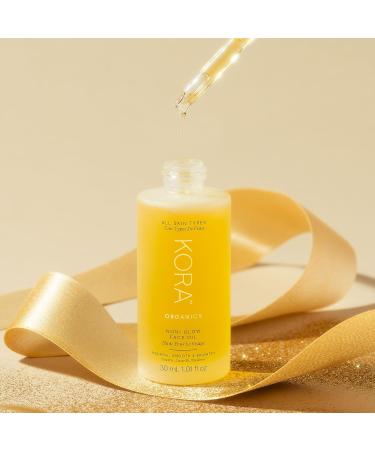 KORA Organics Nourish & Glow Trio Gift Set | Noni Glow Oil Turmeric Mask & Milky Mushroom Cleanser International Shipping Available - Buy Online on SooperMarket.com