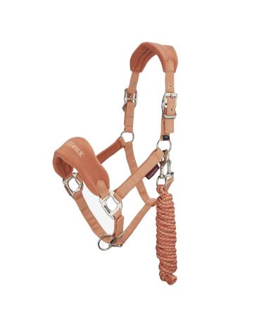 LeMieux Vogue Headcollar & Leadrope - Fern Apricot Pony
