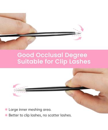 Beauty7 Curved Eyelash Extension Tweezers - Precision Bent Stainless Steel with Case | Ideal for Professional Use - Buy Online on SooperMarket.com