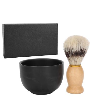 Premium Shaving Soap Bowl & Brush Set | Men's Face Grooming Tool Kit - International Shipping - Buy Online on SooperMarket.com