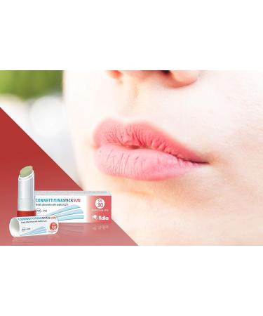 Fidia Connettivina Stick Labbra Sun SPF30 3g - Lip Care with Sun Protection - Buy Online on SooperMarket.com