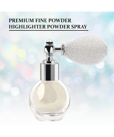 Glitter Highlighter Powder Spray - Pearl White | Shimmer & Sparkle Makeup for Face, Body & Hair - Buy Online on SooperMarket.com