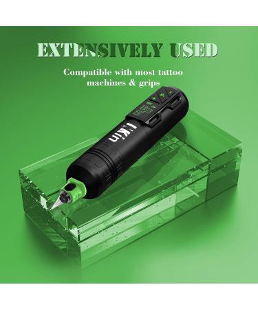 INKin Finger Ledge Kelly 3RL Bugpin Tattoo Cartridge Needles - 16Pcs with Membrane - Round Liner #10 - Rotary Tattoo Pen Supplies - 1003RL - Buy Online on SooperMarket.com