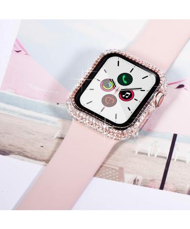 Surace Bling Apple Watch Case 40mm - Crystal Diamond Protective Cover for Apple Watch Series 6/5/4/3/2/1 (Clear) - Buy Online on SooperMarket.com