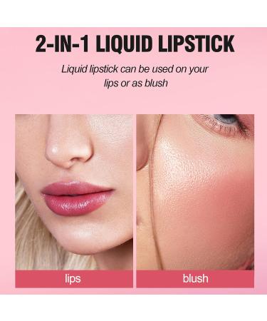 Waterproof Lip Stain & Cheek Tint HDN 02 High Pigmented, Long Lasting & Hydrating - Buy Online on SooperMarket.com