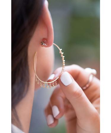 Chrysmela Platinum Earring Back - Secure, Patented Technology for all Earring Posts - Buy Online on SooperMarket.com