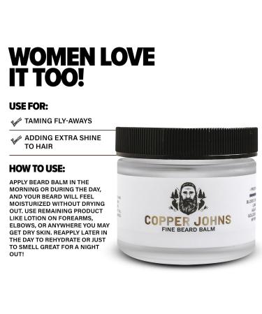 Natural Beard Balm for Men - Medium to Firm Hold Moisture Seal with Shea Butter & Jojoba Oil - The Hunt (Unscented) - 2 oz - Buy Online on SooperMarket.com
