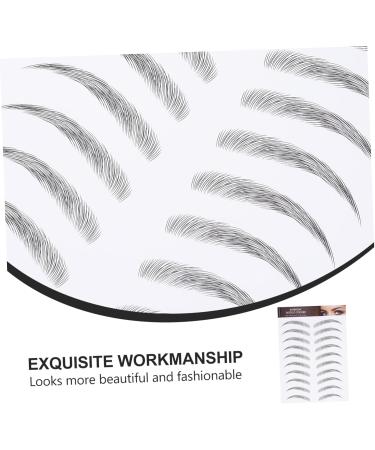 Gogogmee 12 Sheets false eyebrows for women eyebrow water transfer Transfer stickers - Buy Online on SooperMarket.com