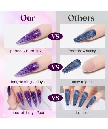 MIZHSE Diamond Glitter Poly Nails Gel Set Siver Gold Poly Nail Gel Nail Extension Gel Kit Blue Red Nail Builder Gel with Poly Nail Forms Nail Enhancement Manicure Kit for Nail Salon Gel Polish Starter Set14- - Buy Online on SooperMarket.com