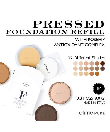 Alima Pure Pressed Foundation Refill - Mineral Powder with Rosehip Antioxidant Complex | Dune Shade - Buy Online on SooperMarket.com