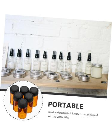 NOLITOY 100pcs Essential Oil Bottle - Glass Empty Oil Bottles for Travel & DIY Blends - Perfect for Aromatherapy & Home Usage - Buy Online on SooperMarket.com