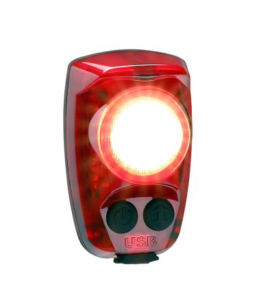 Cygolite Hotshot Pro 200 Lumen Bike Tail Light HARD MOUNT VERSION 6 Night & Daytime Modes User Adjustable Flash Speeds- Compact Design IP64 Water Resistant USB RechargeableGreat for Busy Roads