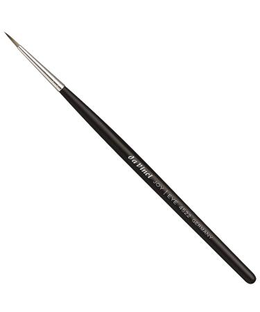 da Vinci Cosmetics JOY Series 4522 - Eyeliner Brush, Pointed Round - Fine Synthetic Fiber - For precise application of Kohl Kajal, humid powder & liquid eyeliner