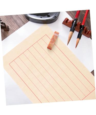 KALLORY 50 sheets Art Practice Raw Chinese Writing Pen for Sumi Drawing Soft Japanese Xuan Ink Rice Paper - Buy Online on SooperMarket.com